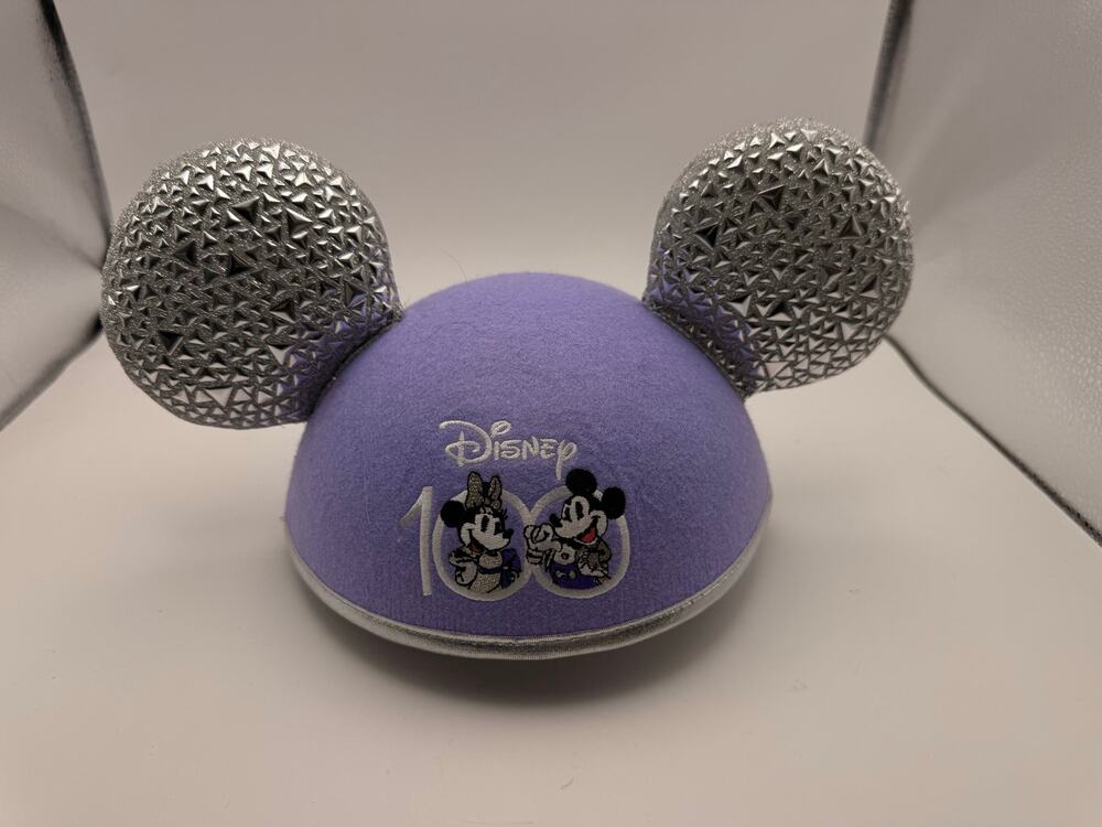 Disney Mickey Mouse Ears Hat Disney 100 Sparkly Ears NWT